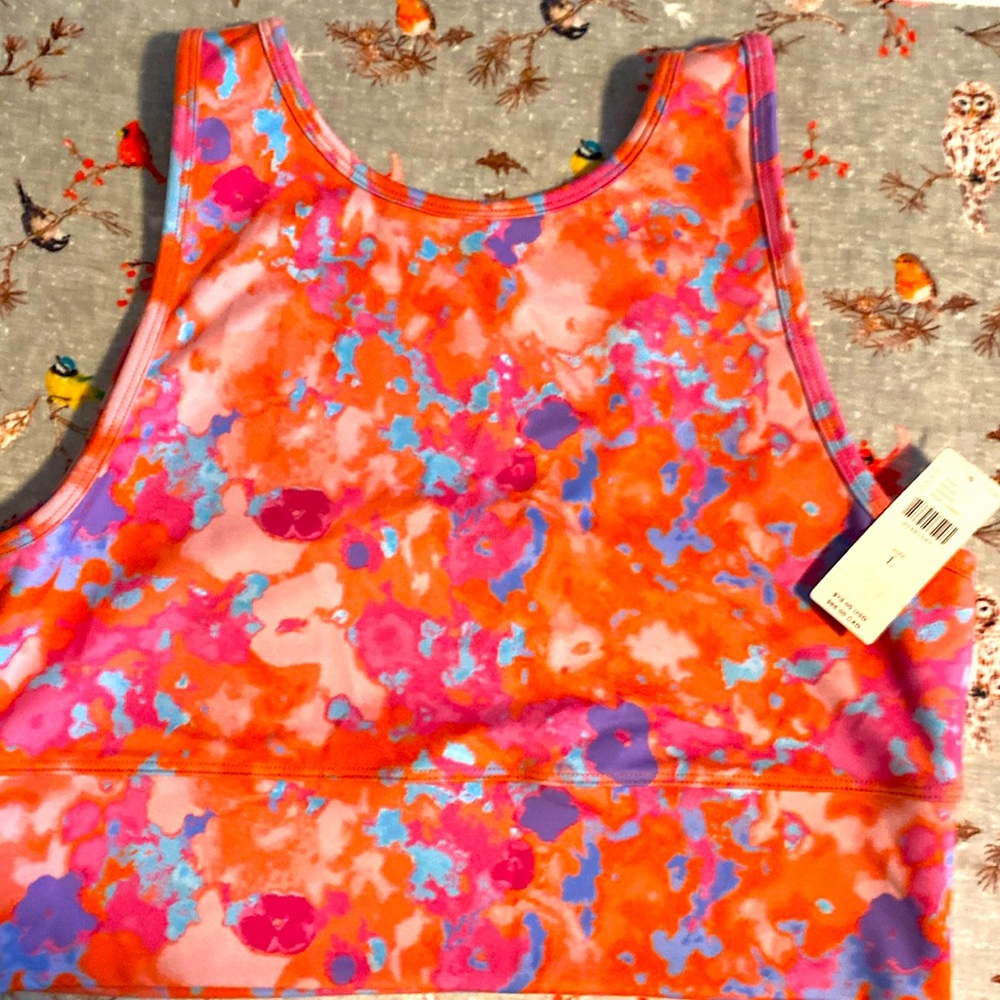 Anthropologie work out bralette, Size L, NWT